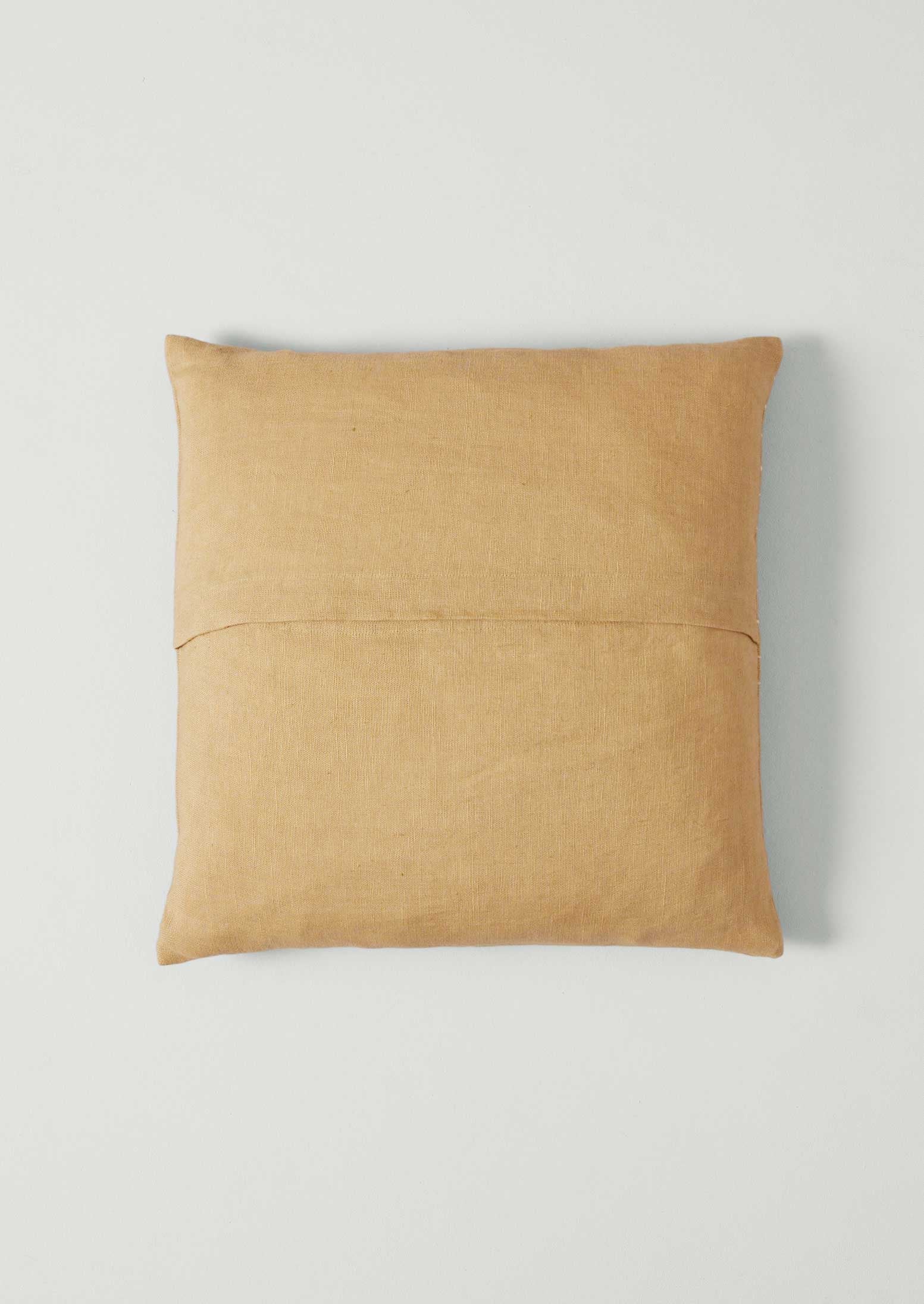 Aria Embroidered Cushion Cover | Sand/Almond - Image 6