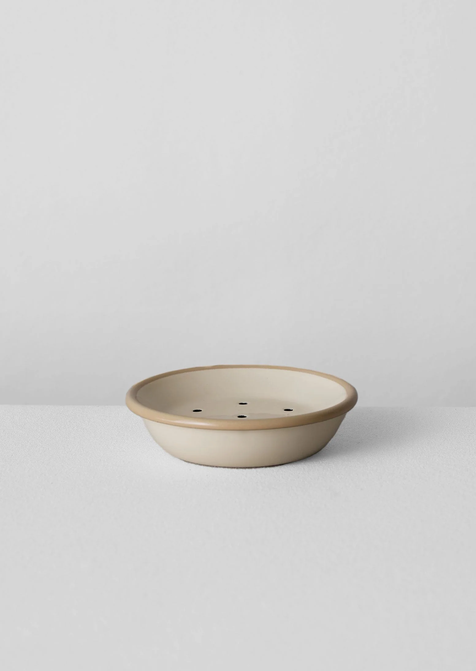 Enamel Soap Dish | Putty/Cream - Image 3