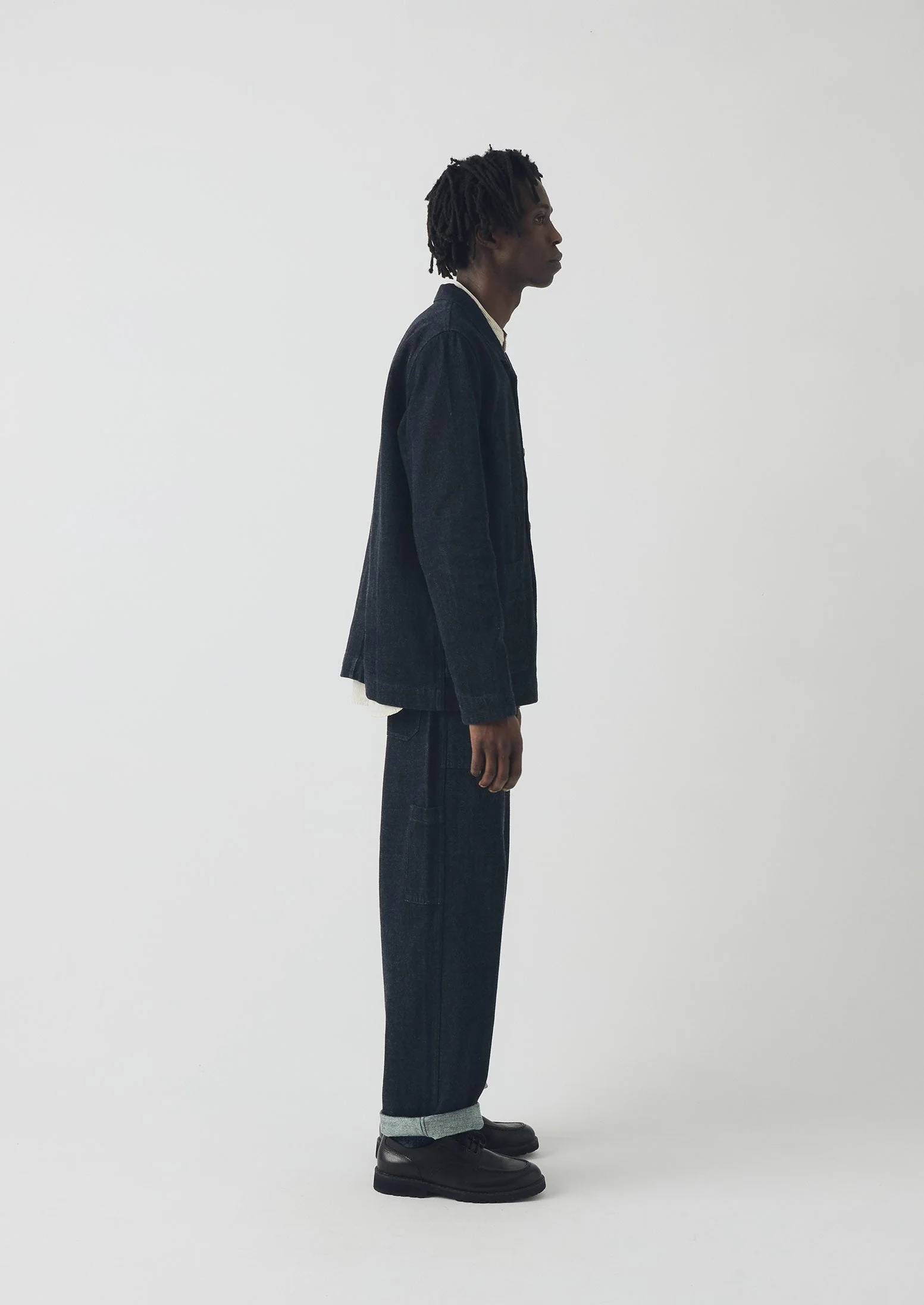 Monty Japanese Denim Jacket | Indigo - Image 5