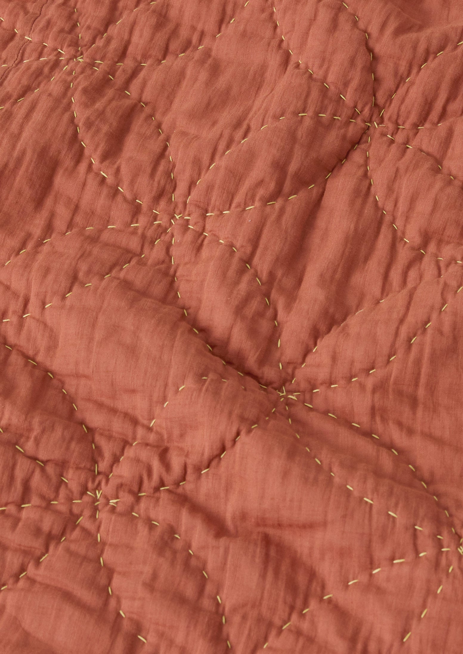 Sicily Stitch Lightweight Quilt | Blush/Lavender - Image 6