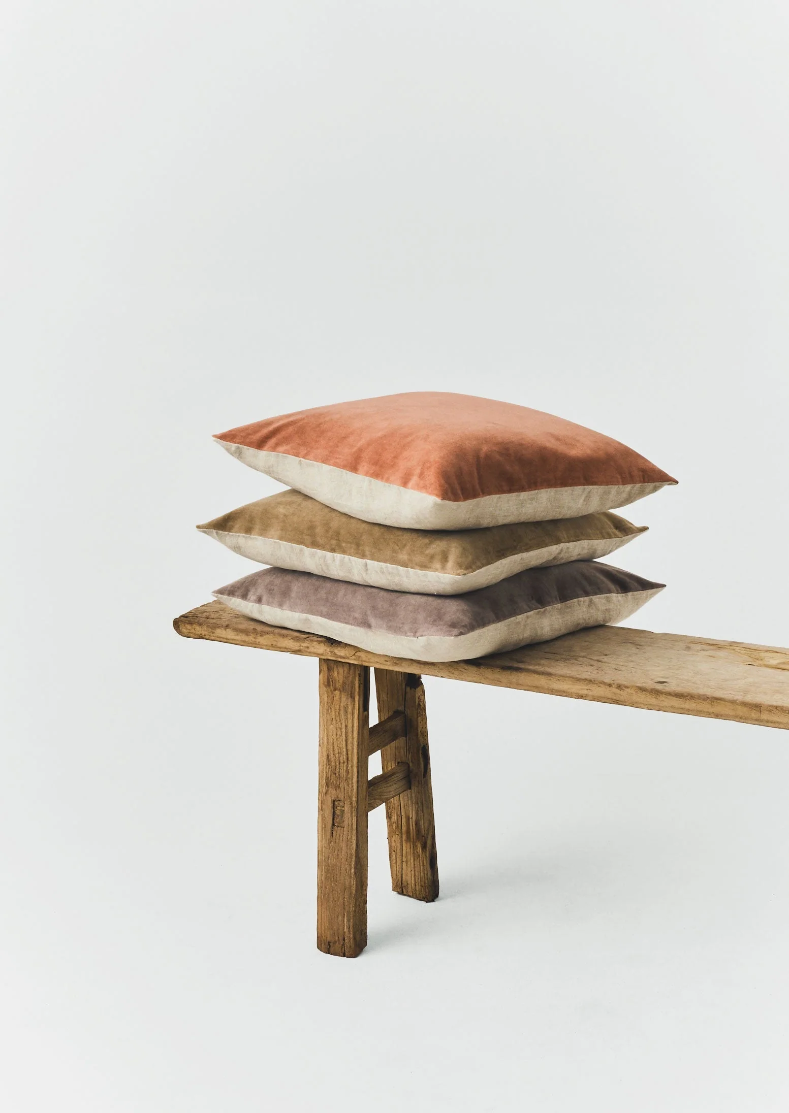 Square Velvet Cushion Cover | Cassis - Image 4