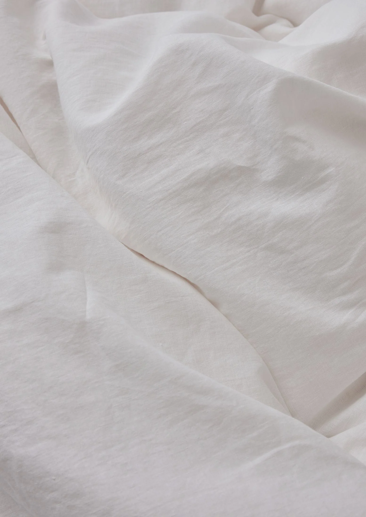 Washed Linen Cotton Oxford Pillowcase Set | Ecru - Image 3